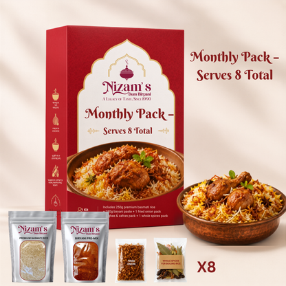NDB Biryani Kit – Serves 8 [Monthly Pack]