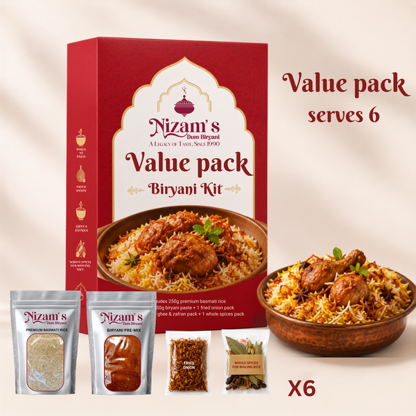 NDB Biryani Kit – Serves 6  [Value Pack]